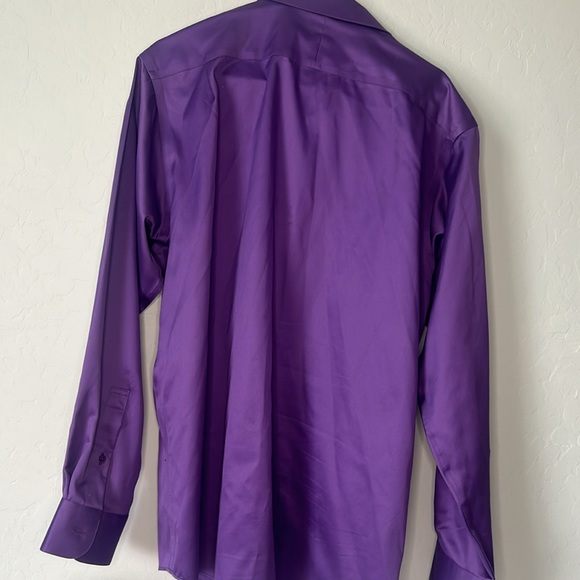 Purple button up polo - Picture 2 of 3